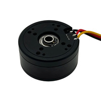 Moteur CC sans balais à rotor externe et arbre creux 5-24V 1800RPM 12N14P triphasé pour stabilisateur de cardan, robot et plateforme caméra