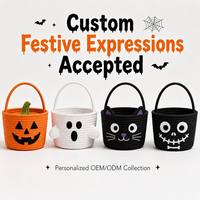 Panier de rangement en corde de coton motif chat de dessin animé pour Halloween, organisateur de chaussettes et de cosmétiques, petit bac de rangement pour la maison