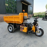 Mini-dumper électrique de 1,5 tonne avec système de déchargement automatique entièrement hydraulique pour mines souterraines étroites