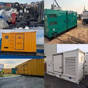 Generadores de Turbina de Gas Monofásicos Weichai, Silenciosos, Alimentados con Diésel, Capacidad de 50kva a 200kva, Arranque Eléctrico, 50/60Hz, 400V, Planta Eléctrica - Product Image 5