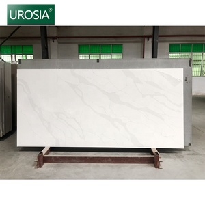 Nhà Máy Giá Trắng Sparkle Nhân Tạo Thạch Anh Đá Phòng Ăn Bàn Top Bếp Counter Tops <span class=keywords><strong>Countertop</strong></span> - Product Image 2