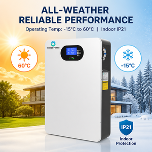 Sistema de Almacenamiento de Energía INEDGE POWER OEM ODM para el Hogar, Batería de Energía Solar Híbrida Todo en Uno de <span class=keywords><strong>10kw</strong></span>, 10kWh, 16kWh, Montada en Pared, LiFePO4 - Product Image 6