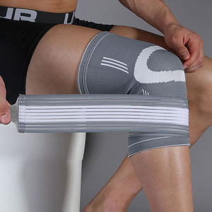 Genouillère de compression en nylon confortable pour le fitness et la sécurité avec sangles réglables - Product Image 5