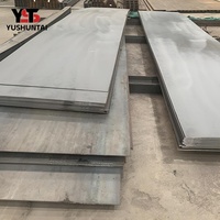 Precio de Fábrica, Placas de Acero al Carbono Suave ASTM A36/Q235/Q345/SS400 JIS BS de 1mm-20mm, Láminas Laminadas en Caliente de Alta Resistencia para Calderas