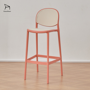 Bán buôn nhựa thanh phân ánh sáng màu sắc có thể ngăn xếp rỗng tựa lưng khách sạn nhà hàng Vườn ngoài trời phòng khách hiện đại đồ nội thất - Product Image 5