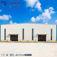Estructuras de Acero de Gran Envergadura de Diseño Personalizado, Edificio Metálico para Almacenes, Taller Industrial Moderno, Resistente a Terremotos, Grado 9