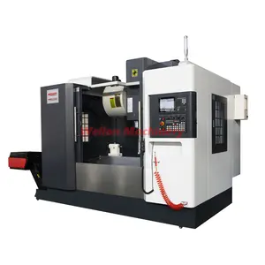 Yüksek hassasiyetli CNC dikey frezeleme makine merkezi VMC1160 kullanılan BT40 mili bant