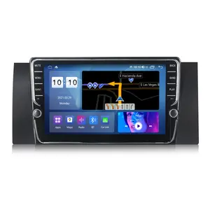 Navifly Android 11 2DIN Auto Audio Systeem Voor Bmw E39 E53 X5 M5 Ips Dsp Rds 4G Wifi Radio gps Navigatie Auto Video Dvd-speler