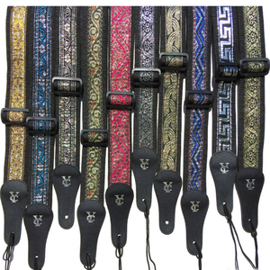 Accesorios <span class=keywords><strong>de</strong></span> guitarra <span class=keywords><strong>de</strong></span> música Jingying 2025, venta al por mayor 10 tipos <span class=keywords><strong>de</strong></span> correas <span class=keywords><strong>de</strong></span> guitarra <span class=keywords><strong>de</strong></span> estilo étnico <span class=keywords><strong>de</strong></span> diseño y color - Product Image 1