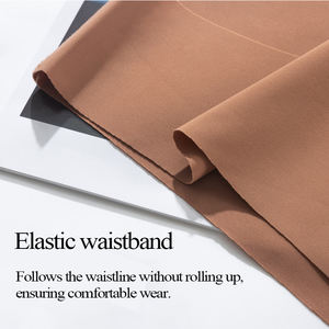 Slip a perizoma traspiranti a vita alta senza cuciture, sexy <span class=keywords><strong>e</strong></span> morbidi per donna - Product Image 4