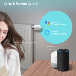Válvula Termostática Inteligente para Radiador Beok <span class=keywords><strong>TRV</strong></span>-601 Zigbee, Válvula Termostática Programable con Control por Aplicación y Voz para Calefacción del Hogar - Product Image 5