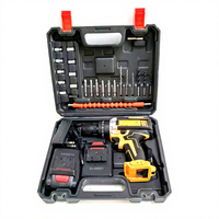 Perceuse au lithium rechargeable Perceuse à arme de poing Outils électriques Tournevis électrique domestique Perceuse à percussion multifonction