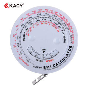 KACY gotitas de agua forma alta calidad <span class=keywords><strong>IMC</strong></span> salud Índice de Masa Corporal cinta métrica retráctil y <span class=keywords><strong>Calculadora</strong></span> para la pérdida - Product Image 3