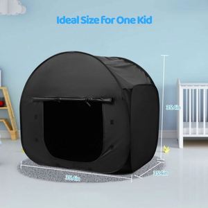 Tente sensorielle pop-up pliable et portable pour enfants autistes, idéale pour les coins calmes et les jeux thérapeutiques - Product Image 4