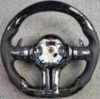 Volant en fibre de carbone pour BMW Série 1/3/5/6/7/8, pour BMW X1 X3 X5 X6 E30 E34 E36 E46 E81 E70 E82 E87 E90 E91 E92 E93 E60