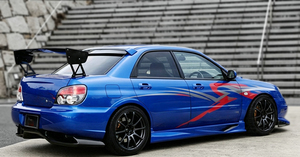Jupes latérales de style VTX de qualité supérieure, compatibles OEM, pour Subaru Impreza WRX 9e génération GDC Street Rally Hot Hatch – Accessoires - Product Image 2