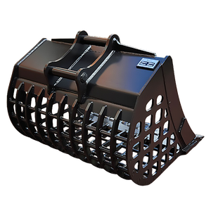 Godet de criblage pour excavatrice de type grille, robuste et durable, conçu pour le criblage et le tri des matériaux sur site - Product Image 6