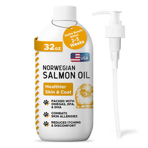 สารบำรุงผิวและเส้นผม สูตรน้ำมันปลาแซลมอน ผลิตภัณฑ์เพื่อสุขภาพสัตว์เลี้ยง อาหารเสริมสำหรับสัตว์เลี้ยง - Product Image 4