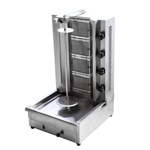 Máquina Eléctrica para Kebab, Asador de Doner Kebab Turco, Parrilla Vertical de 4 Quemadores para Al Pastor, Gyros, BBQ, Shawarma - Product Image 2
