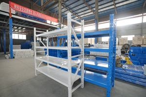 Étagère <span class=keywords><strong>industrielle</strong></span> multi-niveaux personnalisable sans boulons, unité de rangement en métal robuste - Product Image 2