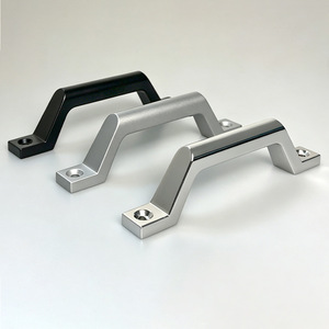 Manija de Puerta de Aleación de Zinc LS1080, Manija de Puerta de Gabinete Industrial Reforzada, Ambidiestra, Fácil Instalación - Product Image 4