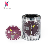 Rouleau de film scellant pour tasses à thé Boba en plastique PP PET jetable avec logo imprimé personnalisé