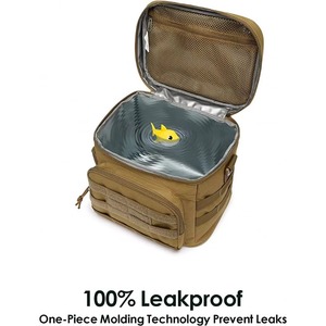 Bolsa de Almuerzo de Fábrica BSCI para Hombres y Mujeres, Bolsa Térmica para el Trabajo, Lonchera Grande a Prueba de Fugas, Lonchera de Doble Capa - Product Image 4