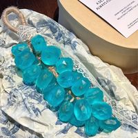 Savon artisanal en forme de pamplemousse avec parfum longue durée, forme irrégulière, cadeau du Nouvel An