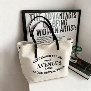 Nouveau <span class=keywords><strong>grand</strong></span> <span class=keywords><strong>sac</strong></span> <span class=keywords><strong>à</strong></span> bandoulière en toile pour femme, sacs <span class=keywords><strong>à</strong></span> <span class=keywords><strong>main</strong></span> pour femme, sacs fourre-tout <span class=keywords><strong>à</strong></span> bandoulière noire, sacs <span class=keywords><strong>à</strong></span> <span class=keywords><strong>main</strong></span> pour femme - Product Image 4