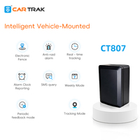 CARTRAK Traceur GPS Portable Étanche GSM 4G LTE WiFi Anti-Démontage en Temps Réel en Ligne Bluetooth Sans Fil avec Application Android pour