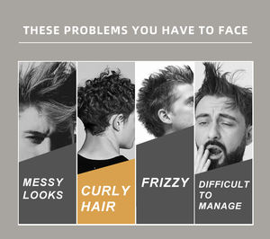 Matte Look Adds Texture <strong>Men</strong> <strong>S</strong> <strong>Hair</strong> Pomade Clay <strong>Wax</strong> Strong Hold for All Day Support - Product Image 5