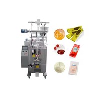 Machine automatique de remplissage et de scellage pour pâte de tomate, machine d'emballage pour petits sachets d'huile, de miel et de sauce chili
