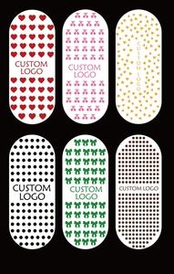 Chaussettes Pilates pour femmes Chaussettes Jacquard à fleurs antidérapantes Logo personnalisé Motif d'emballage Chaussettes de yoga pour équipage de sport - Product Image 4