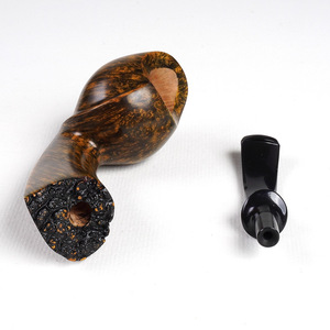Muxiang Tobacco Pipe Bent Type 3mm Filter Mouthpiece Smoking Accessory Personal Gift - Product Image 4