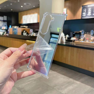 <span class=keywords><strong>NOUVEAU</strong></span> Étui de protection antichoc pour téléphone Samsung <span class=keywords><strong>Galaxy</strong></span> Z Fold 6 5 4 3 Mirror Phone Cover - Product Image 5