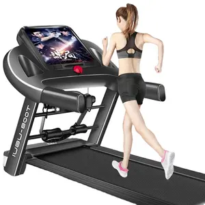 新型可折叠室内健身器材电动跑步机廉价电动重型2.5hp跑步机出售体育器材
