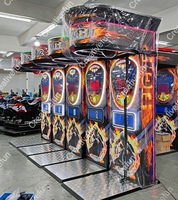 Machine de boxe électronique en métal à monnayeur pour parcs d'attractions urbains
