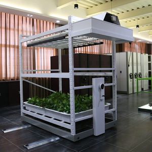 <strong>Greenhouse</strong> Agricultural Ebb Flow Vertical Hydroponic <strong>Racking</strong> for Farming with LED Light - Product Image 5