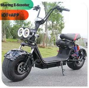 Cheap 12 Inch 60V1000W Powerful Fast 20AH Aluminum Scoter Electric Scooter Two Wheels With Seat E-Scooter For Adults