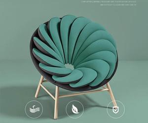 Modern Minimalist Indoor Living <b>Chair</b> Soft Padded Accent <b>Chair</b> Living Room Furniture Hot Sale Indoor <b>Chair</b> Ergonomic Single - Product Image 5
