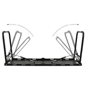 Toptan hafif taşınabilir açık katlanır masa teleskopik hidrolik çubuk yarı otomatik açılış/kapanış Modern yapılan Metal - Product Image 2