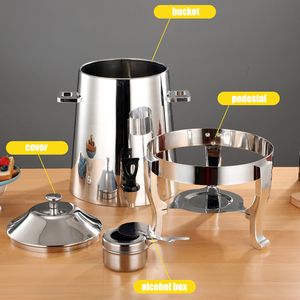 Dispensador <span class=keywords><strong>de</strong></span> Bebidas Comercial <span class=keywords><strong>de</strong></span> Acero Inoxidable <span class=keywords><strong>de</strong></span> 13L, Calentador <span class=keywords><strong>de</strong></span> Leche, Té y Jugos Calientes <span class=keywords><strong>para</strong></span> Hoteles, Restaurantes y Buffets - Product Image 3