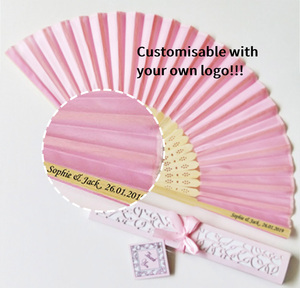 Bán buôn tùy chỉnh tre gấp handpaint giấy người hâm mộ tay chấp nhận OEM/ODM cho quà tặng doanh nghiệp - Product Image 6