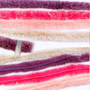 Nuevo tamaño de color personalizado Fake <span class=keywords><strong>Rex</strong></span> <span class=keywords><strong>Rabbit</strong></span> <span class=keywords><strong>Fur</strong></span> <span class=keywords><strong>Trim</strong></span> - Product Image 6