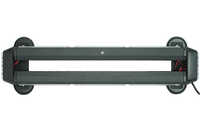 Nueva Barra de Luces LED COB para Techo, Verde, 20 Pulgadas, Doble Cara, de Emergencia, con Base Magnética para Camiones y Automóviles, de Aluminio
