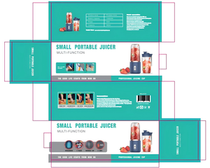 Mini presse-agrumes intelligent sans fil Portable lame en acier inoxydable USB Rechargeable Machine à jus centrifuge pour la maison voiture utilisation en plein air - Product Image 4