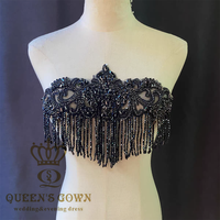 QUEENSGOWN exquise robe de mariée en cristal étincelant perlé avec strass en vrac magnifiques accessoires de mariée