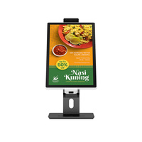 Terminal Pembayaran POS Android Layar Sentuh 15,6 Inci, Kios Pembayaran Mandiri untuk Supermarket HSK-SA15