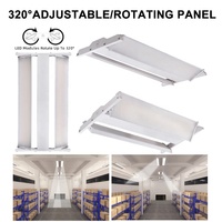Projecteur linéaire rotatif 300W SMD2835 pour entrepôt, haute efficacité, boîtier en aluminium, certifié ETL, dimmable, garantie 5 ans