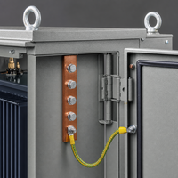 Transformateur sec 630 kVA 1000 kVA 10 kV avec boîtier de protection IP20 IP23, faible bruit, en résine coulée, CE IEC
